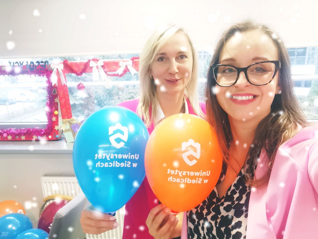 od lewej dr A.Fijałkowska-Mroczek i dr M.Myszka-Bujno